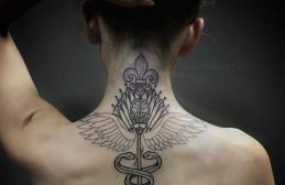 Значение татуировки жезл кадуцей